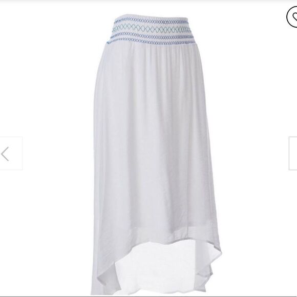 Zac & Rachel Hi Low Plus Size Skirt - Picture 3 of 11